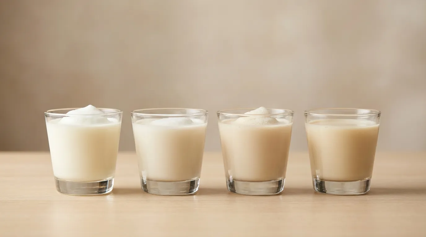 Rodzaje mleka do kawy