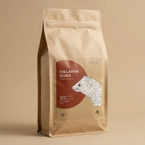 Kawa Figlarna Kuna - opakowanie